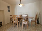 Kalo Chorio bei Chersonisos Kreta, Kalo Chorio: Traditionelles Steinhaus mit Dachterrasse und Meerblick zu verkaufen Haus kaufen